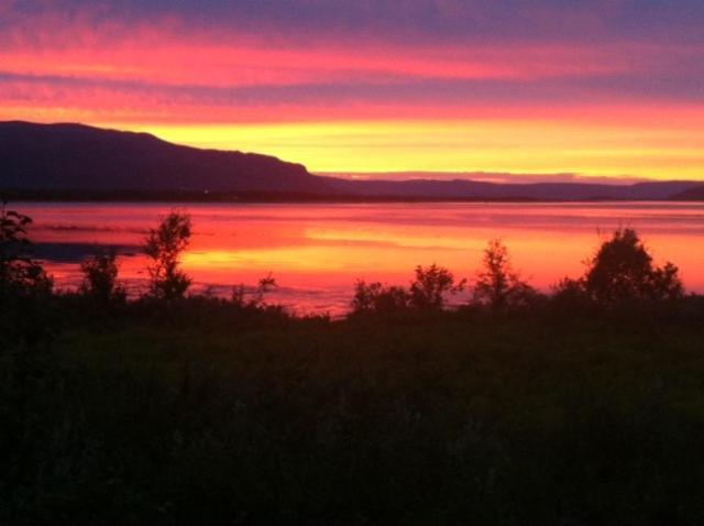 Fjordutsikten Motell & Camping As Lakselv Exteriér fotografie